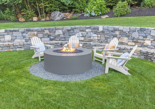 Stone Wall Installation in Akron