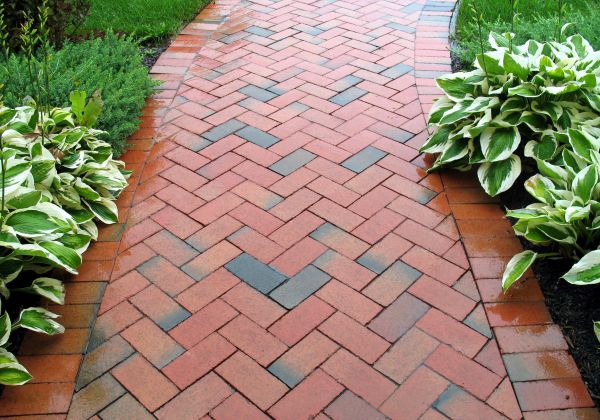 Brick Walkway Repair in Akron