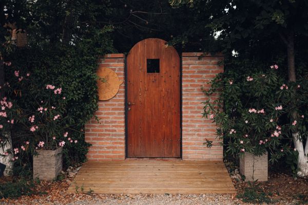 Brick Front Entrance Repair in Akron