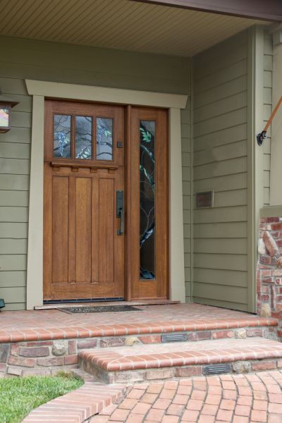 Front Porch Brick Repair in Akron