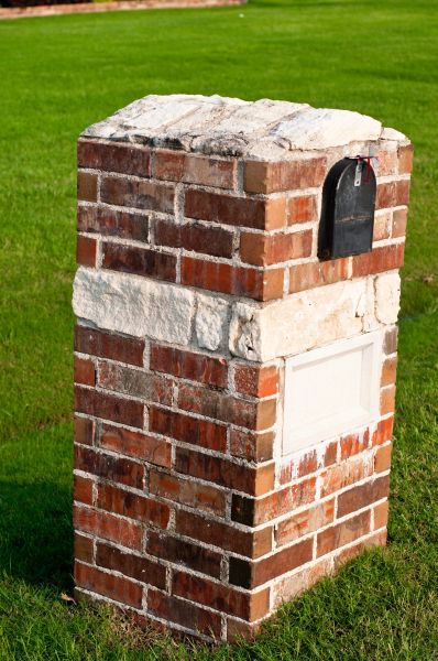 Brick Mailbox Installation in Akron