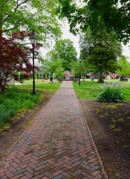 Brick Pathway Repair in Akron