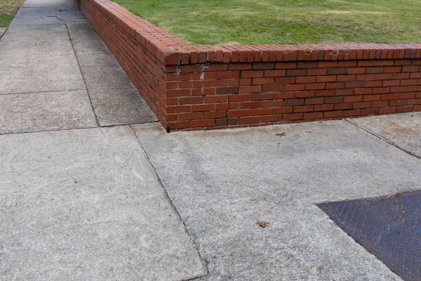 Brick Retaining Wall Repair in Akron